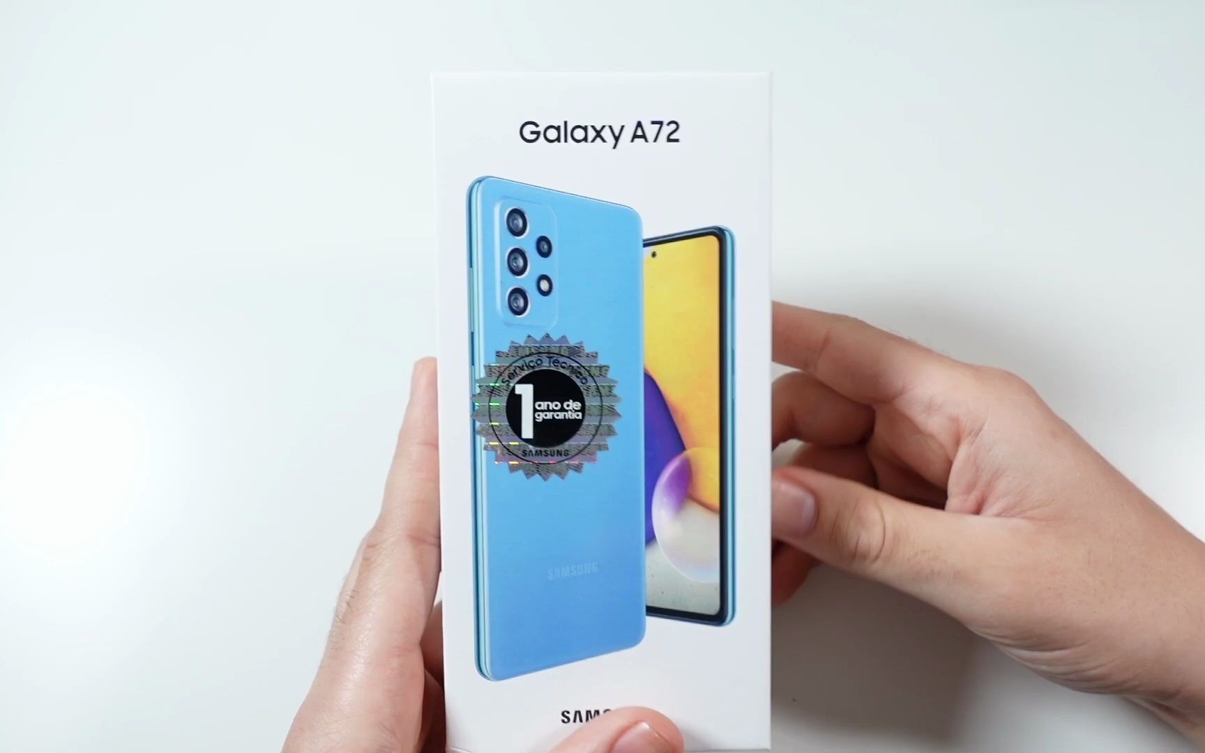 【手机开箱】三星samsung galaxy a72 5g手机开箱