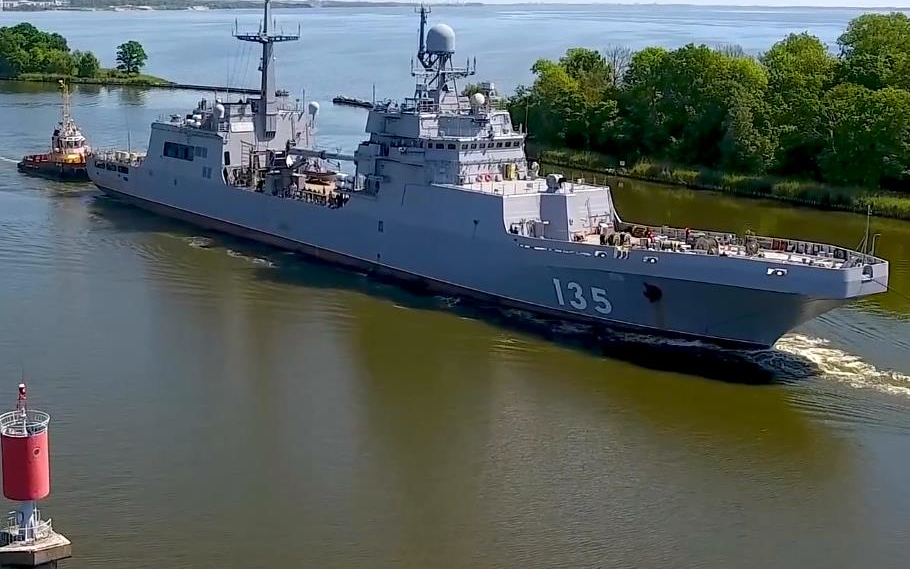 【俄罗斯海军】11711型大型登陆舰首舰"伊万·格伦"号(2018/5)