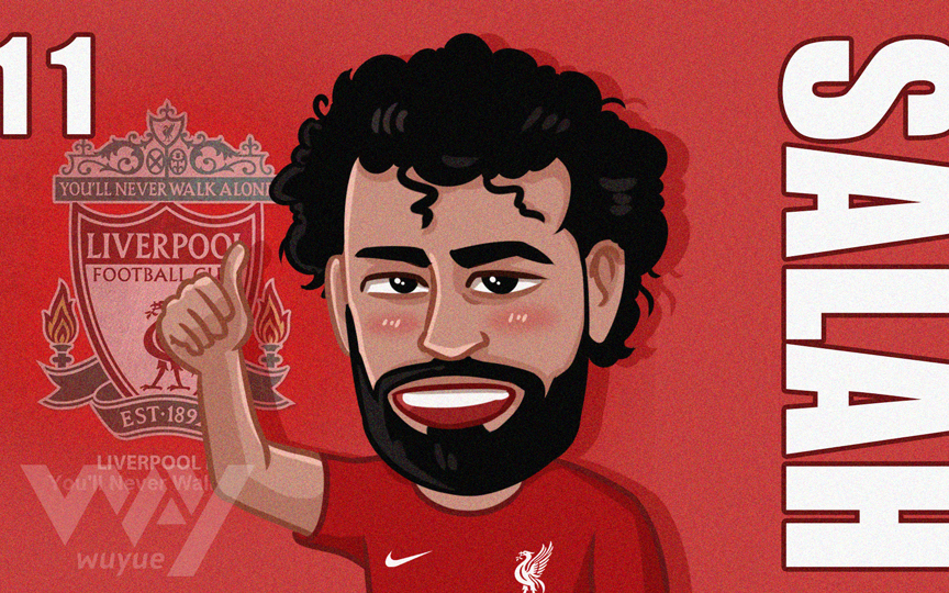 萨拉赫-利物浦灰色赛季黯淡的光