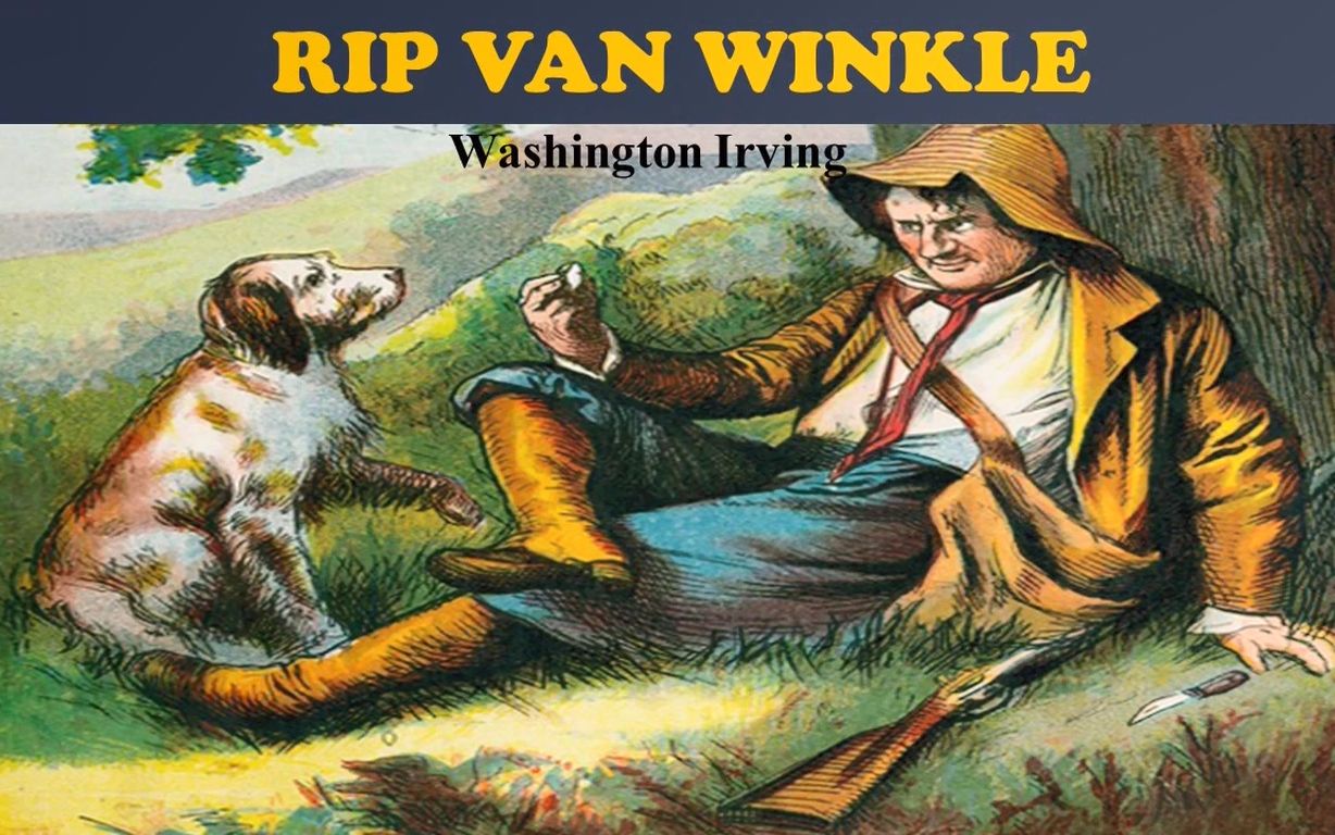 華盛頓歐文經典短篇小說《瑞普·凡·溫克爾》 - rip van winkle by