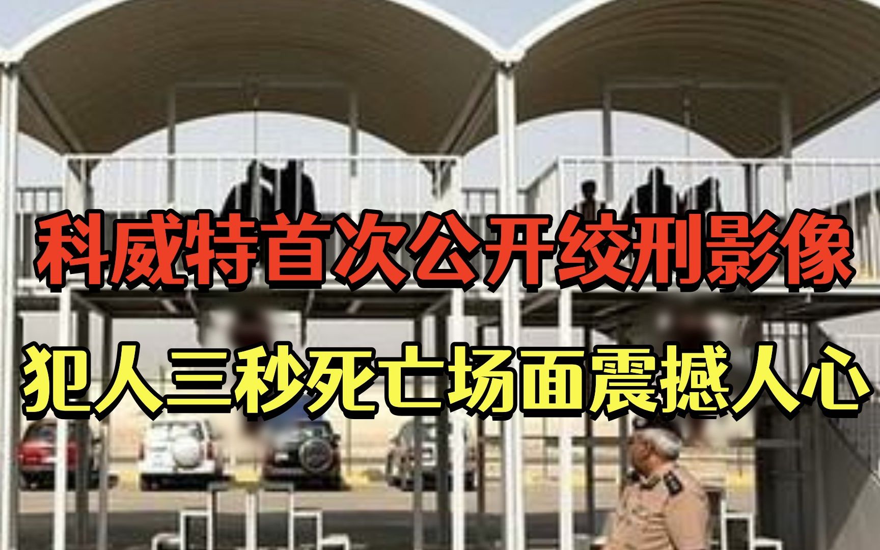 科威特首次公开执行绞刑影像,犯人三秒死亡,场面残忍震撼人心哔哩哔哩bilibili