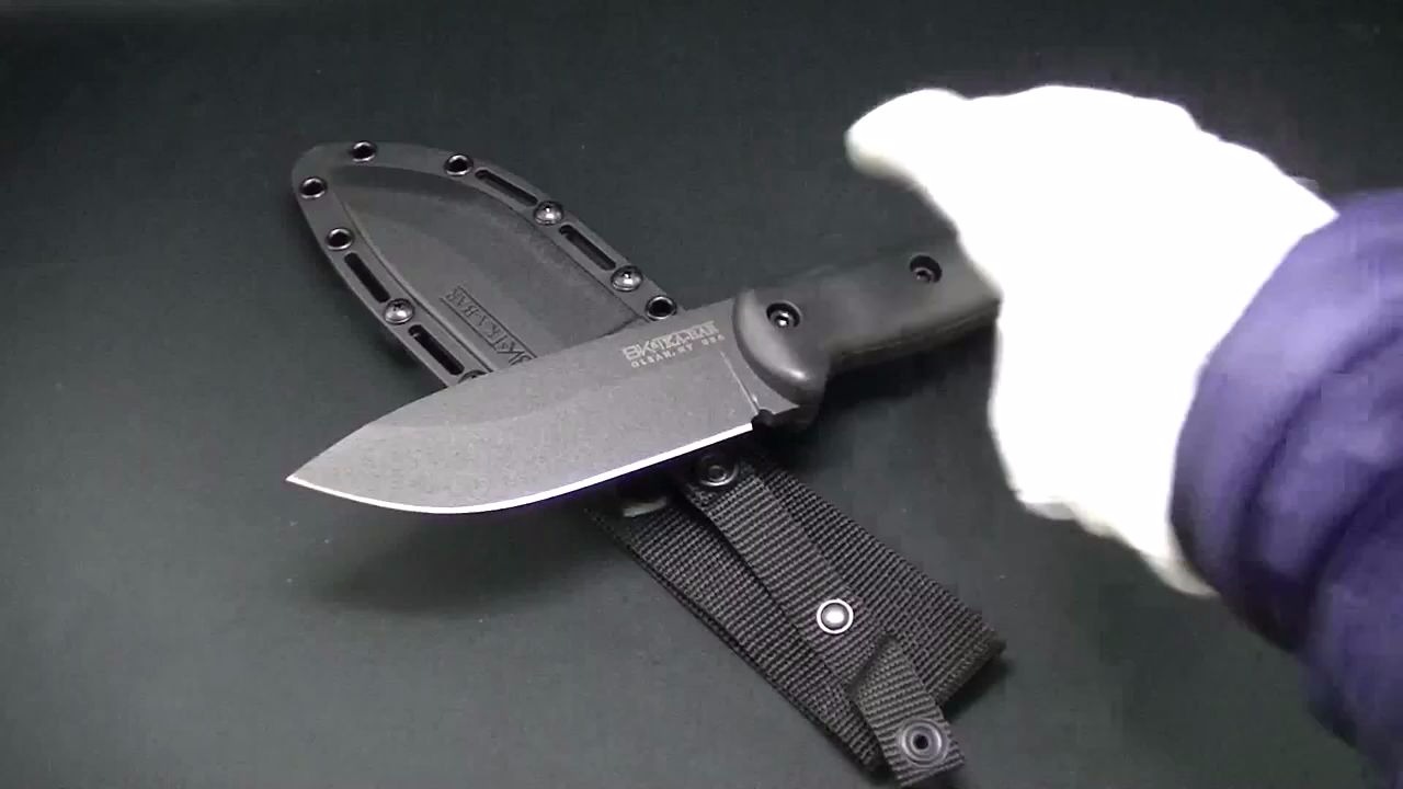 ka-bar 美国卡巴 bk2 becker 重型刀_哔哩哔哩_bilibili