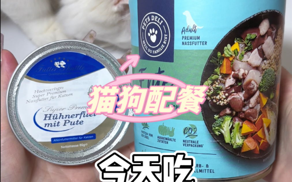 猫狗配餐| futter shuttle 鸡柳火鸡,Petsdeli 鸭荞麦南瓜茴香哔哩哔哩bilibili