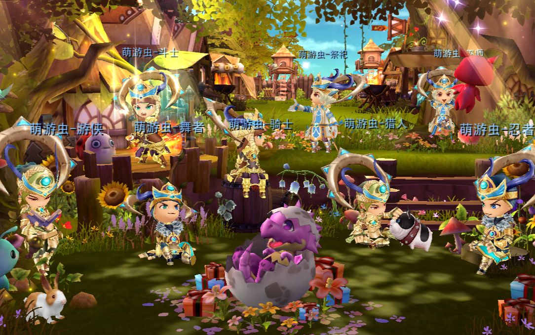 梦幻龙族2职业技能展示