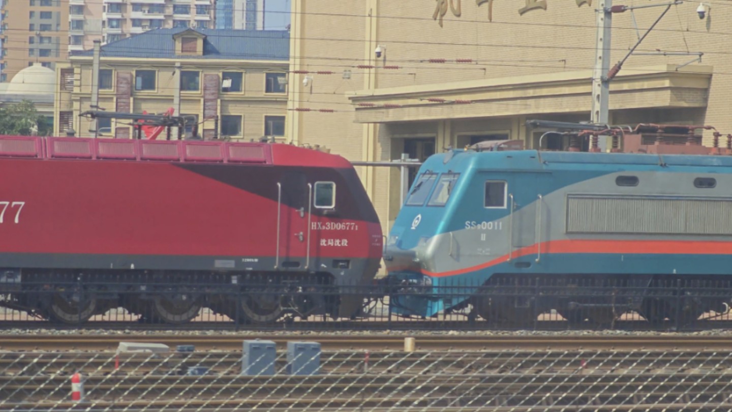 g711次通过沈阳机务段