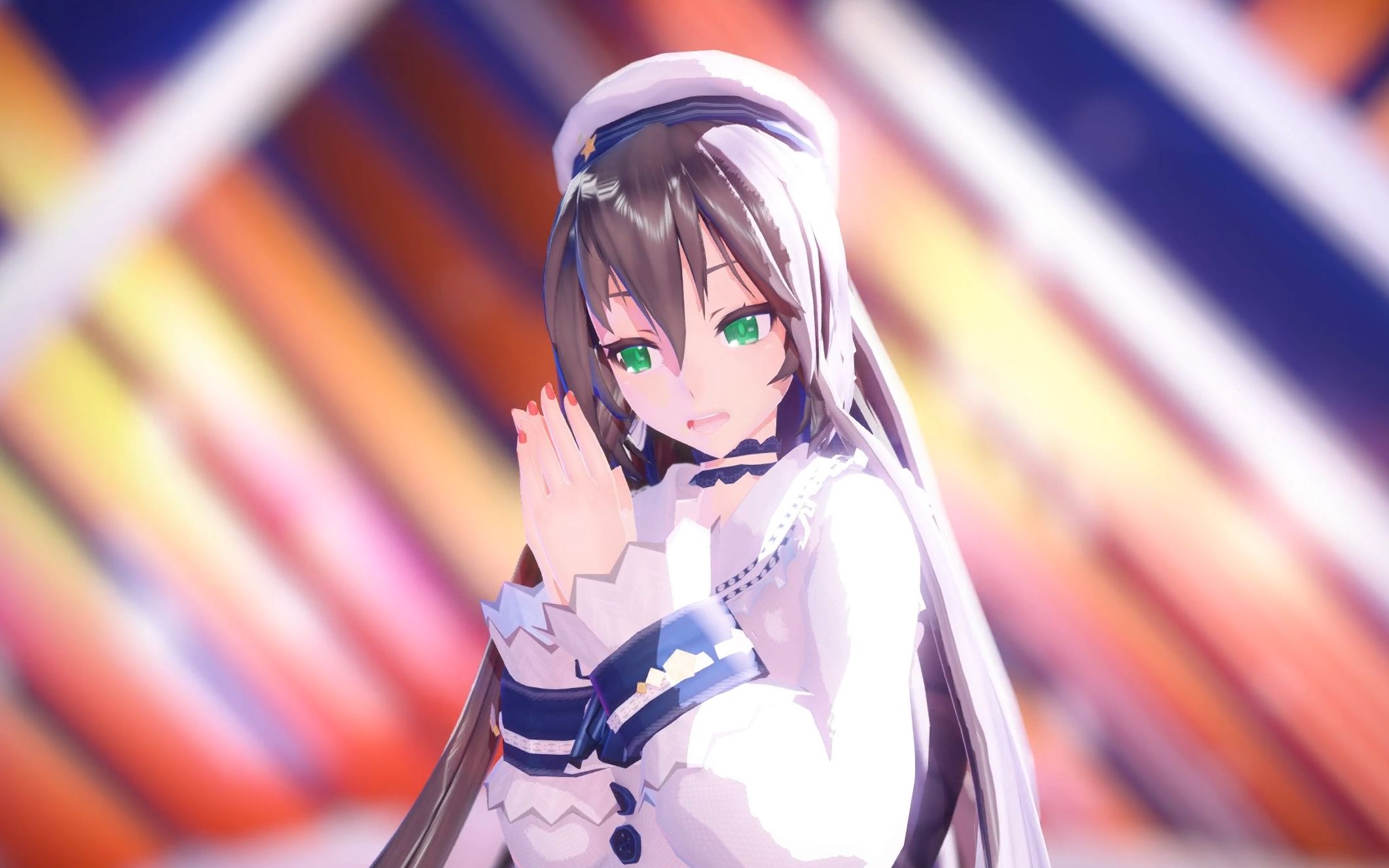 【mmd/tda式洛天依】与梦盛开