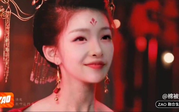 毫无违和感的古装换脸赵丽颖赵露思脸太小了超美