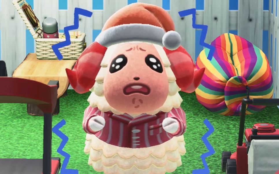 动物森友会虚弱小羊茶茶丸