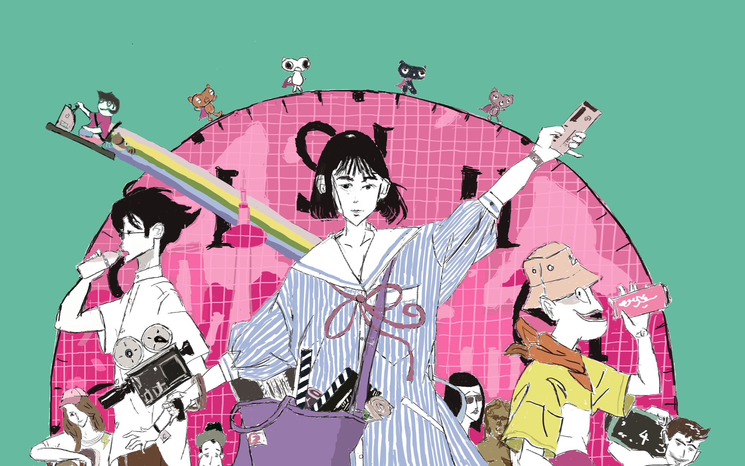 drawing 5 《四叠半时光机布鲁斯》(佩戴耳机观看体验更佳)