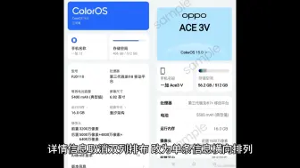 Video herunterladen: 消息称 OPPO ColorOS 15 系统泄露的「关于本机」界面“是真的”，vivoX200系列预计10月中旬发布