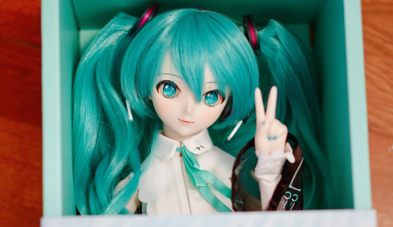 初音未来nt dd娃娃开箱
