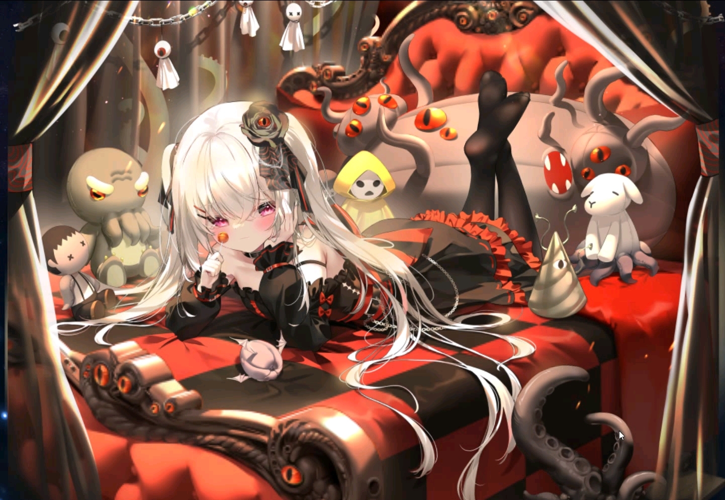 [live2d桌宠]尤格索托斯·炽烬之间