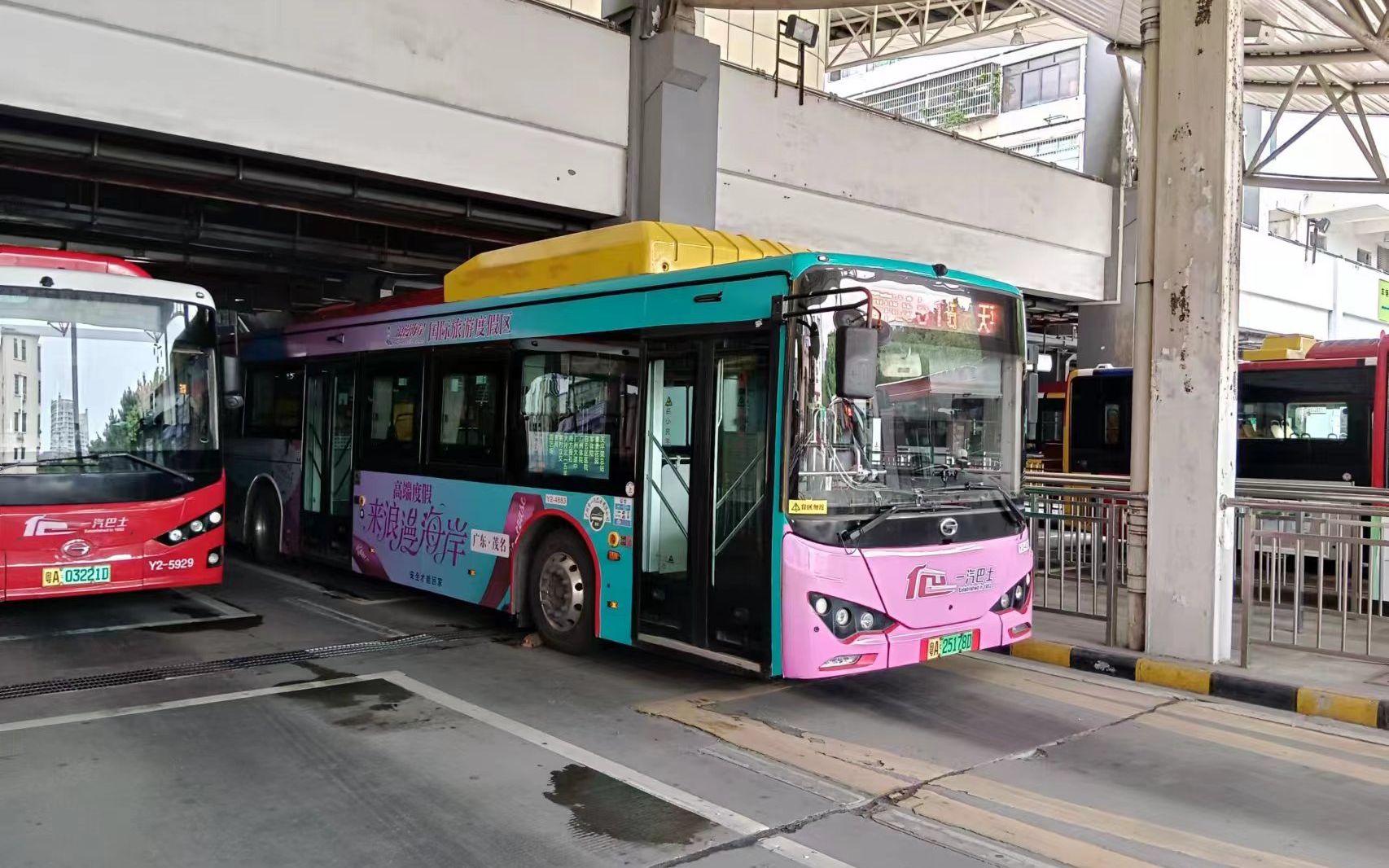 广州公交51路 天平架总站→万博中心总站 全程pov 缩时行车及原声原速