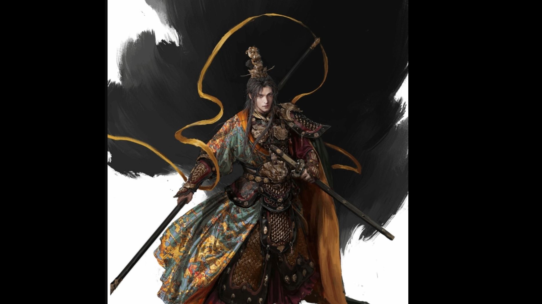黑神话悟空最新原画 八戒人形态天蓬元帅 帅炸