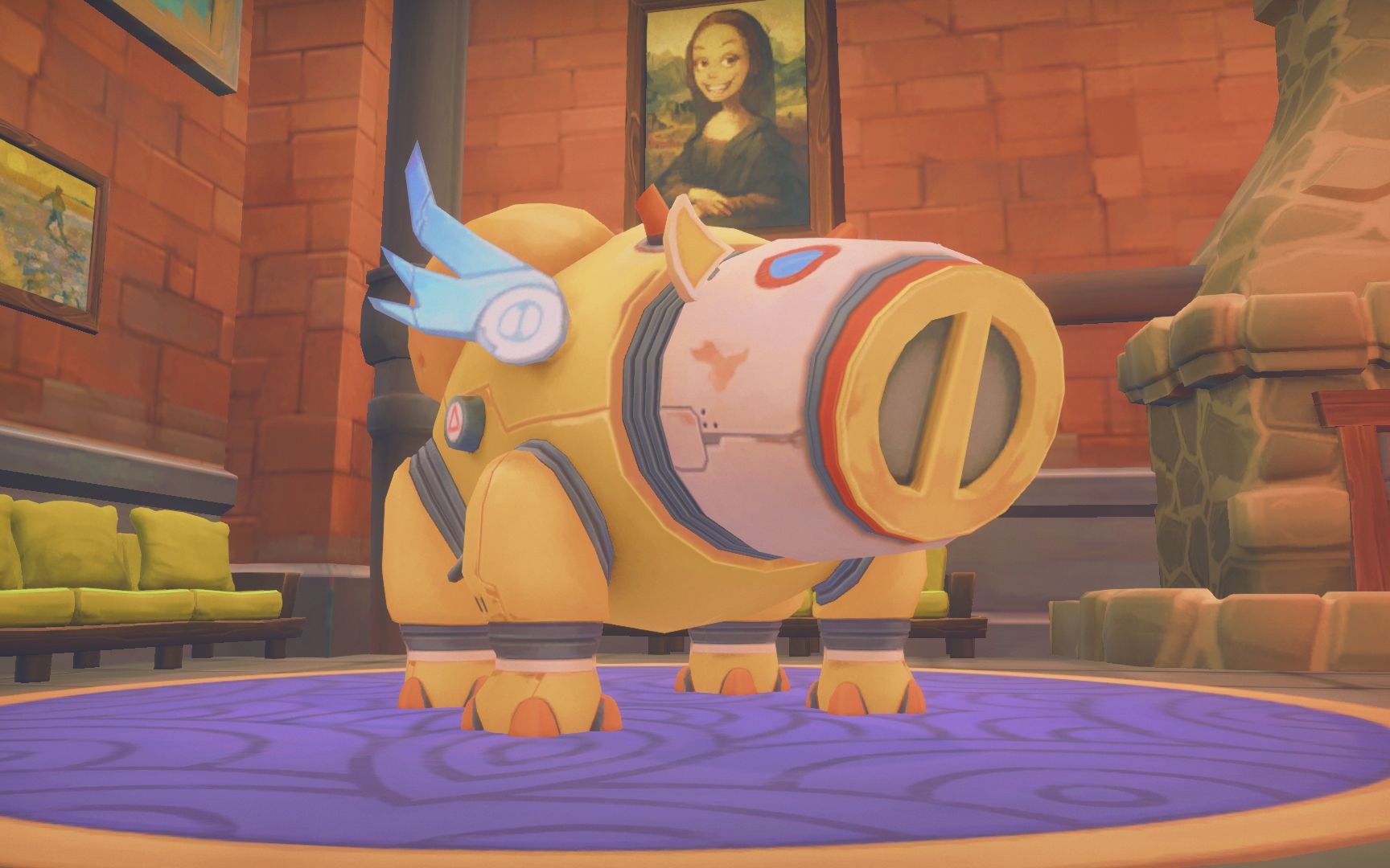 波西亚时光获得豪华飞猪猪坐骑开心