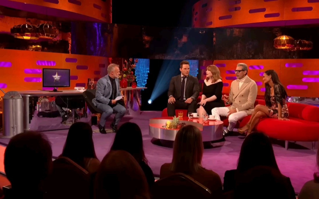 [图]电影“阿盖尔：神秘特工 Argylle (2024)”演员上格拉汉姆·诺顿秀The Graham Norton Show