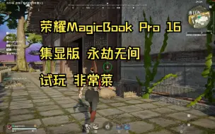 下载视频: 荣耀MagicBook Pro 16集显版 永劫无间 试玩 非常菜