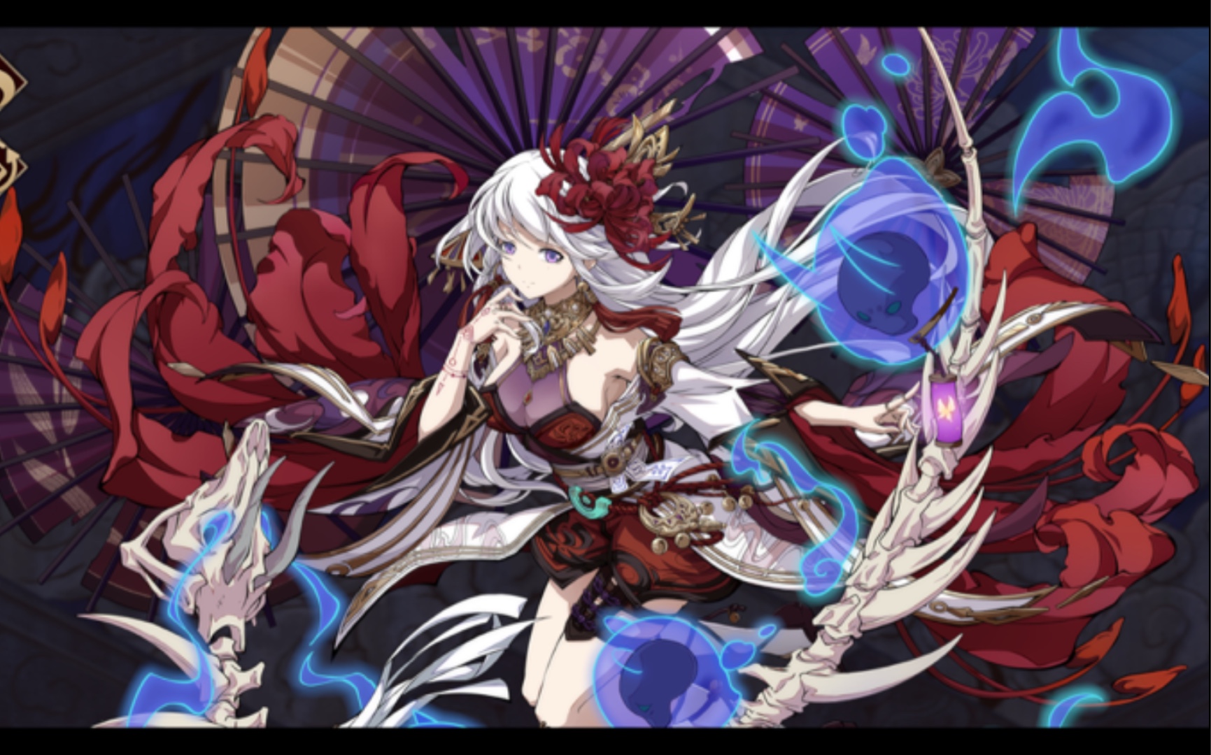 天地劫黎幽花期时装技能特效_哔哩哔哩_bilibili