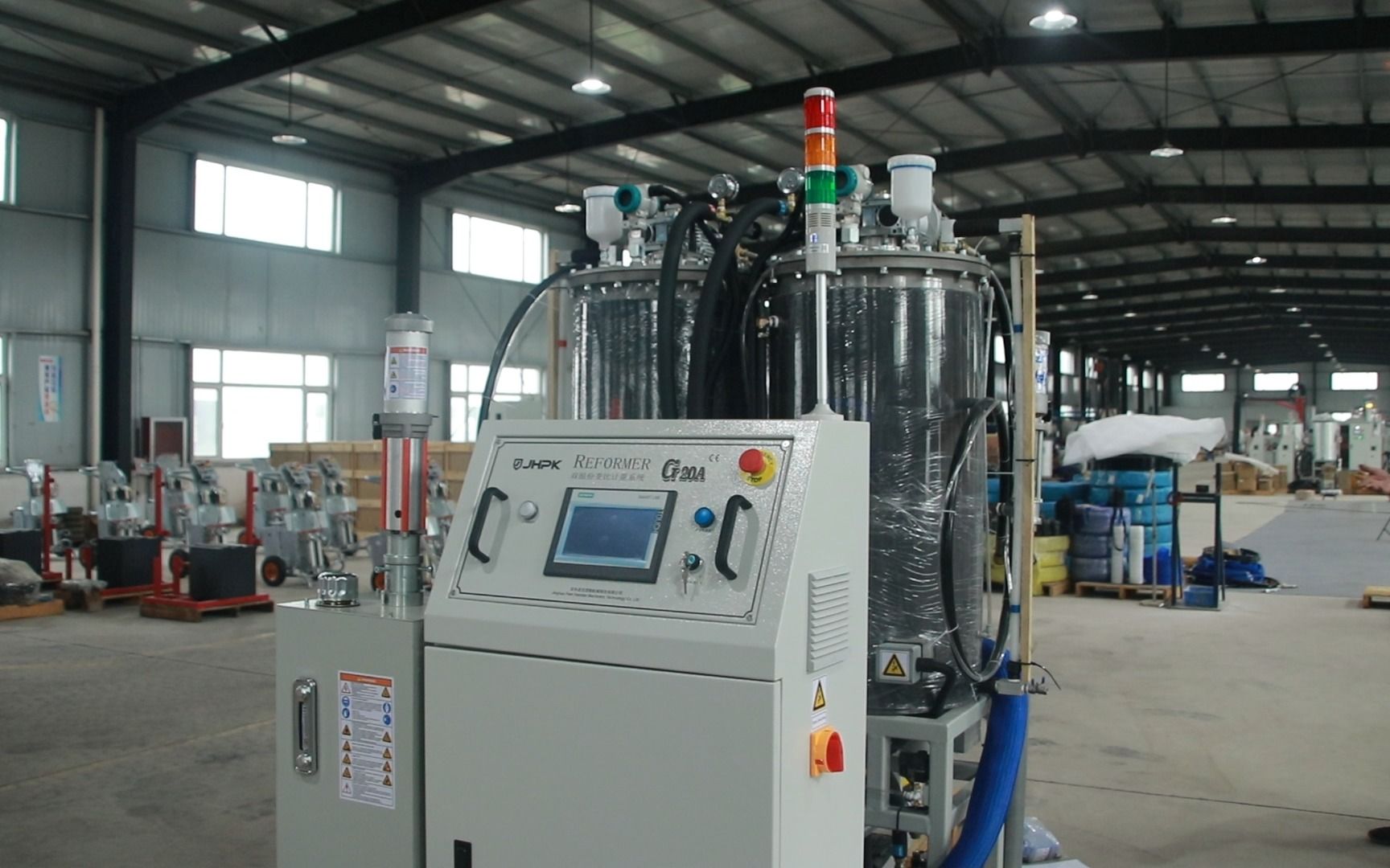 京华派克智能聚氨酯拉挤注胶系统