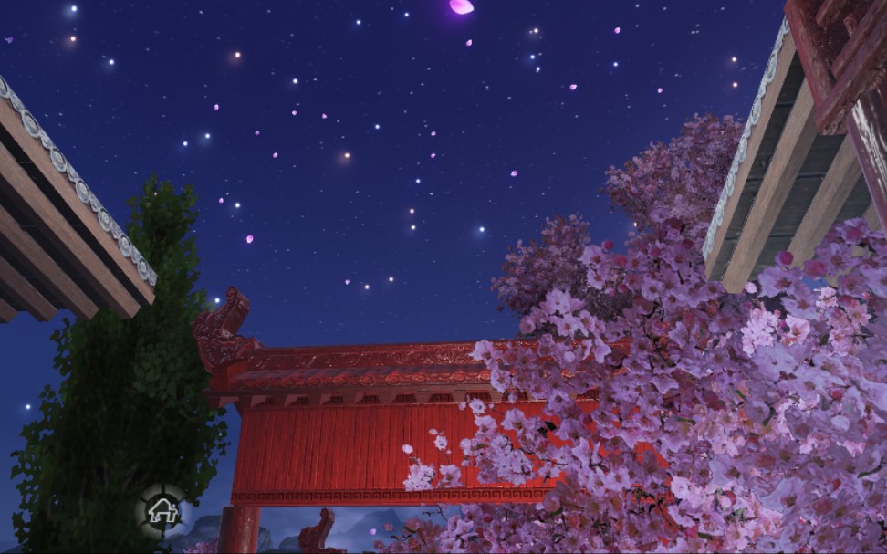 妄想山海18级家园日式樱花神社脑子我想盖一个日式神社手不你不想