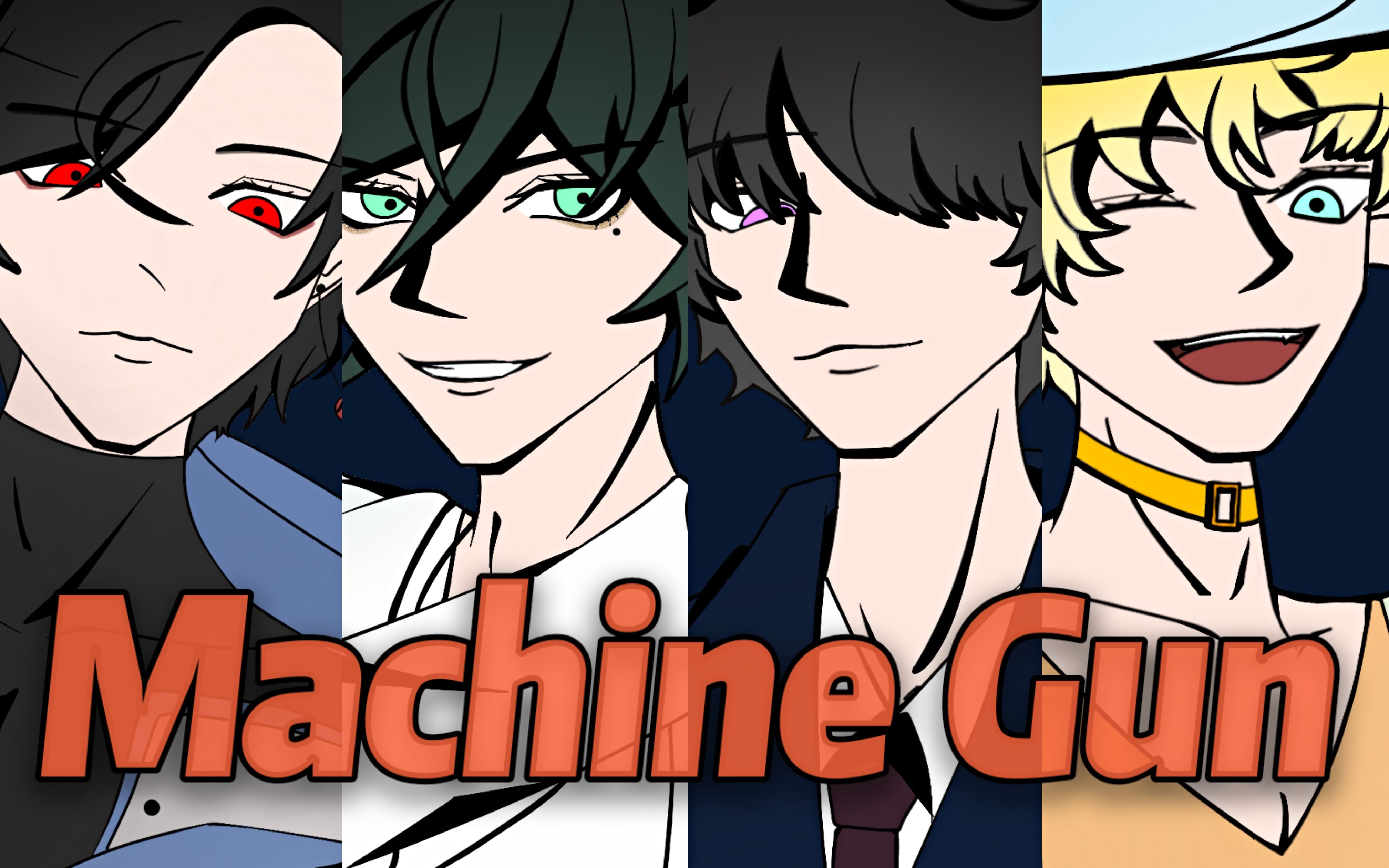 【oc/meme】machine gun