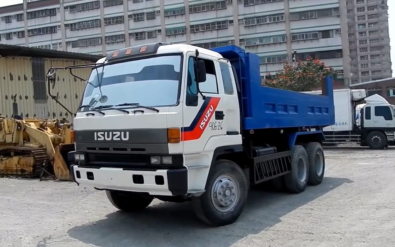 塩大汽车1992年五十铃isuzucxz21吨级自卸车10pd1340ps