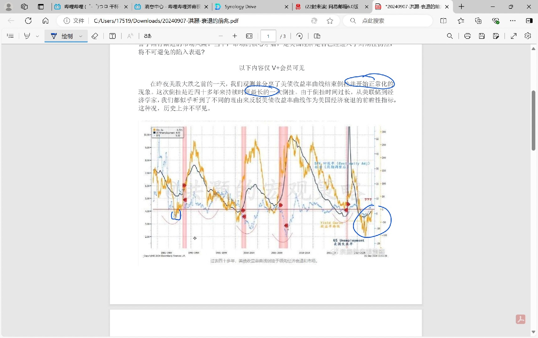 洪灏美债收益率倒挂转正才是风险的开始哔哩哔哩bilibili