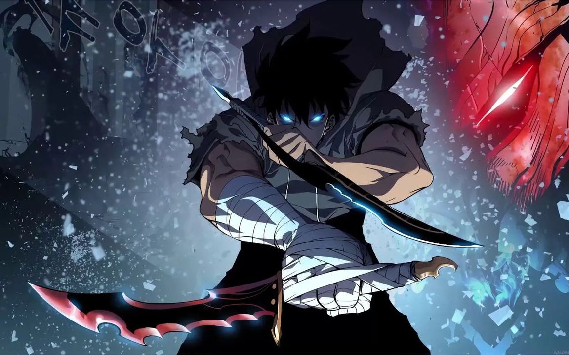 这是一部没有差评的漫画,我独自升级,一句站起来燃爆你的血液 我独自