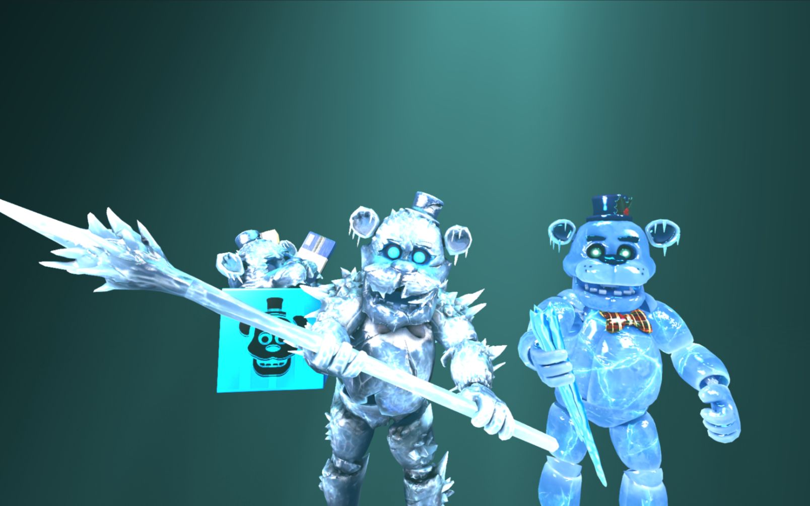 fnaf ar 黑冰弗雷德