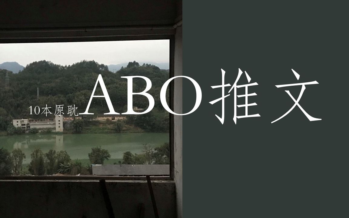 【亦谖推文|原耽】ABO推文合集10本(二)哔哩哔哩bilibili