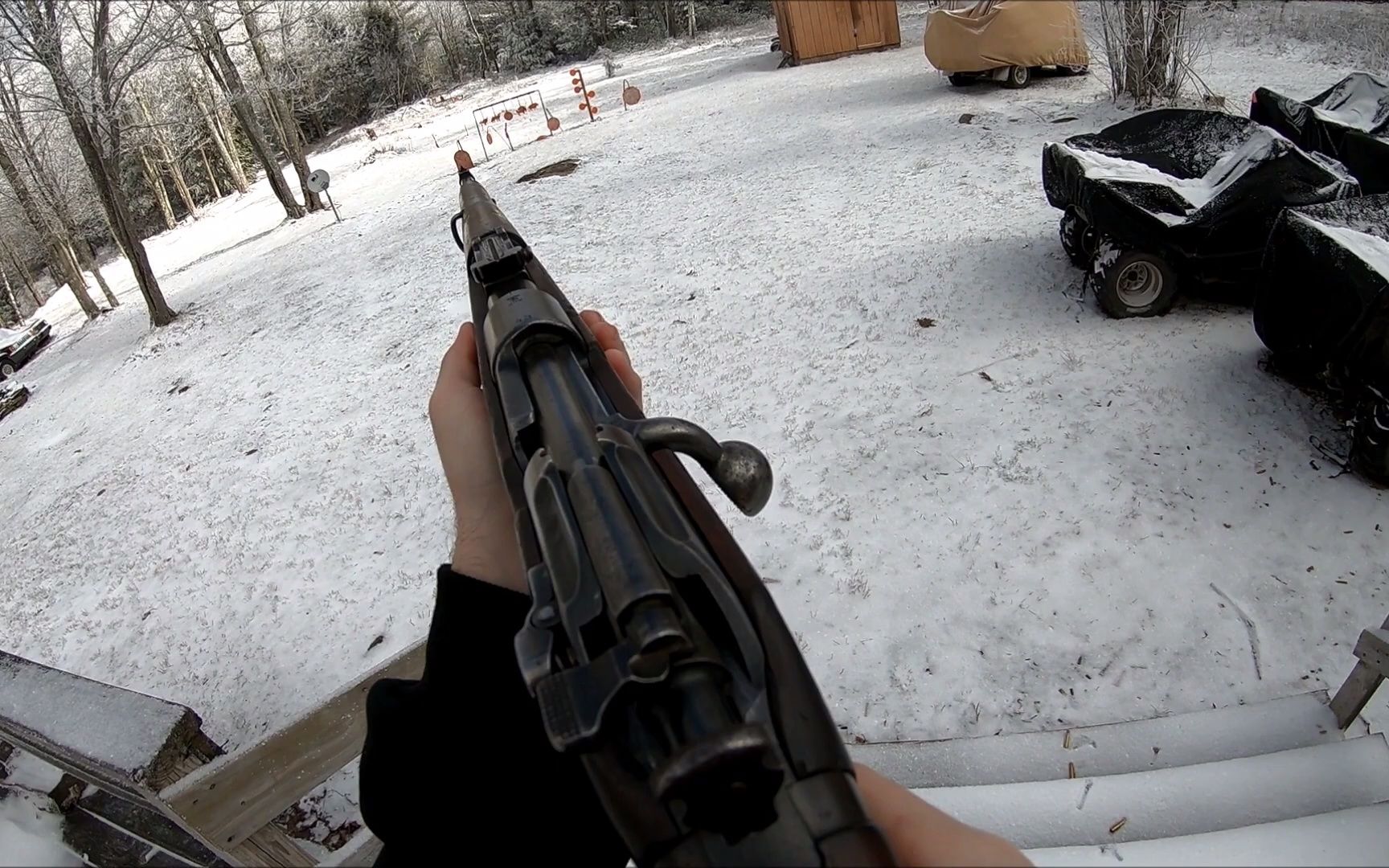 毛瑟g98/40第一人称视角实弹射击