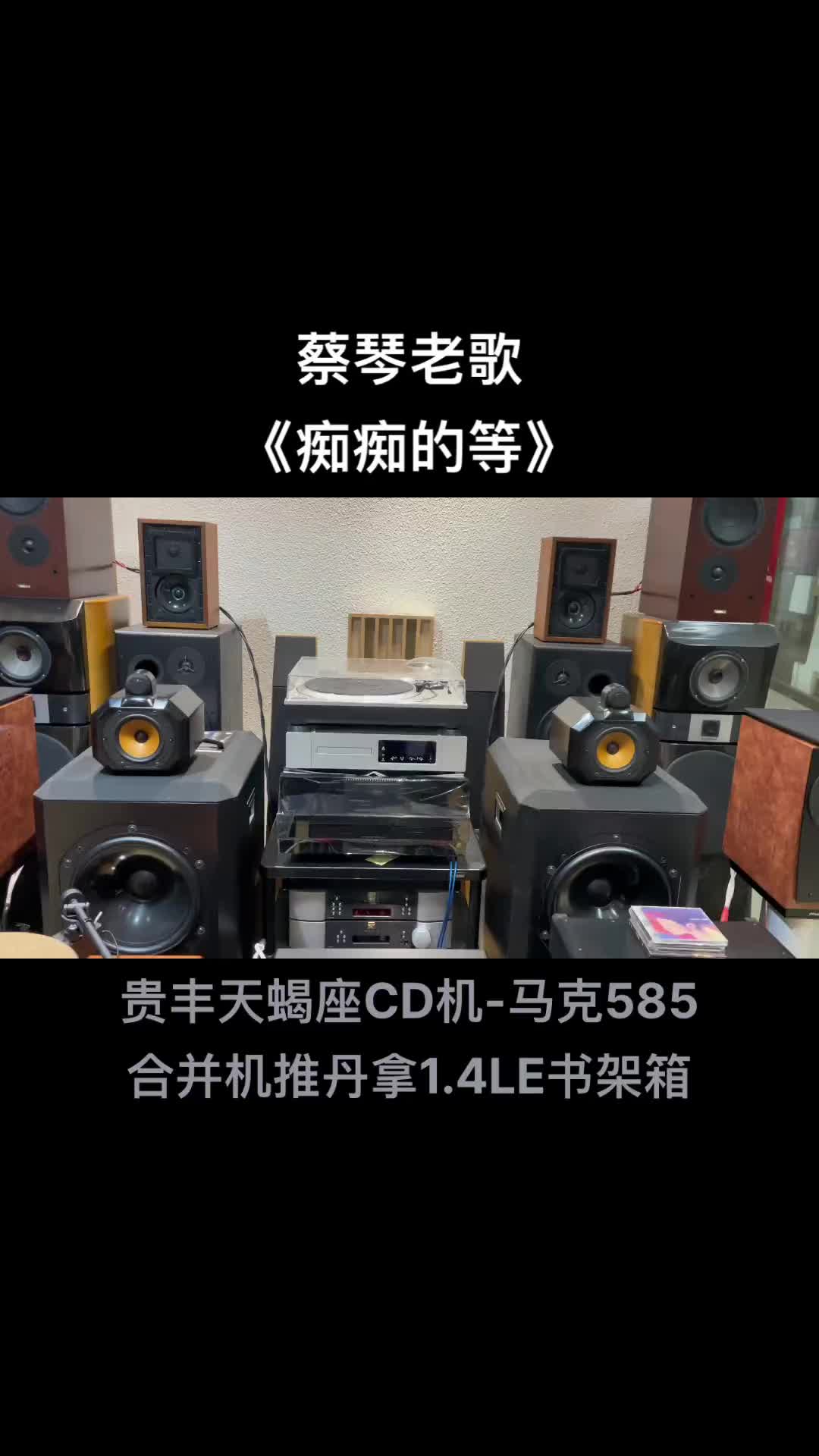 [图]发烧hifi港台粤语经典蔡琴老歌痴痴的等马克585合并机推丹