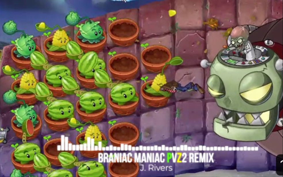 【pvz2/搬运】摩登时代风格brainiac maniac(僵王处刑曲)!