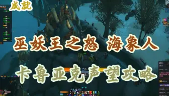 巫妖王之怒 卡鲁亚克海象人声望 - 攻略及说明