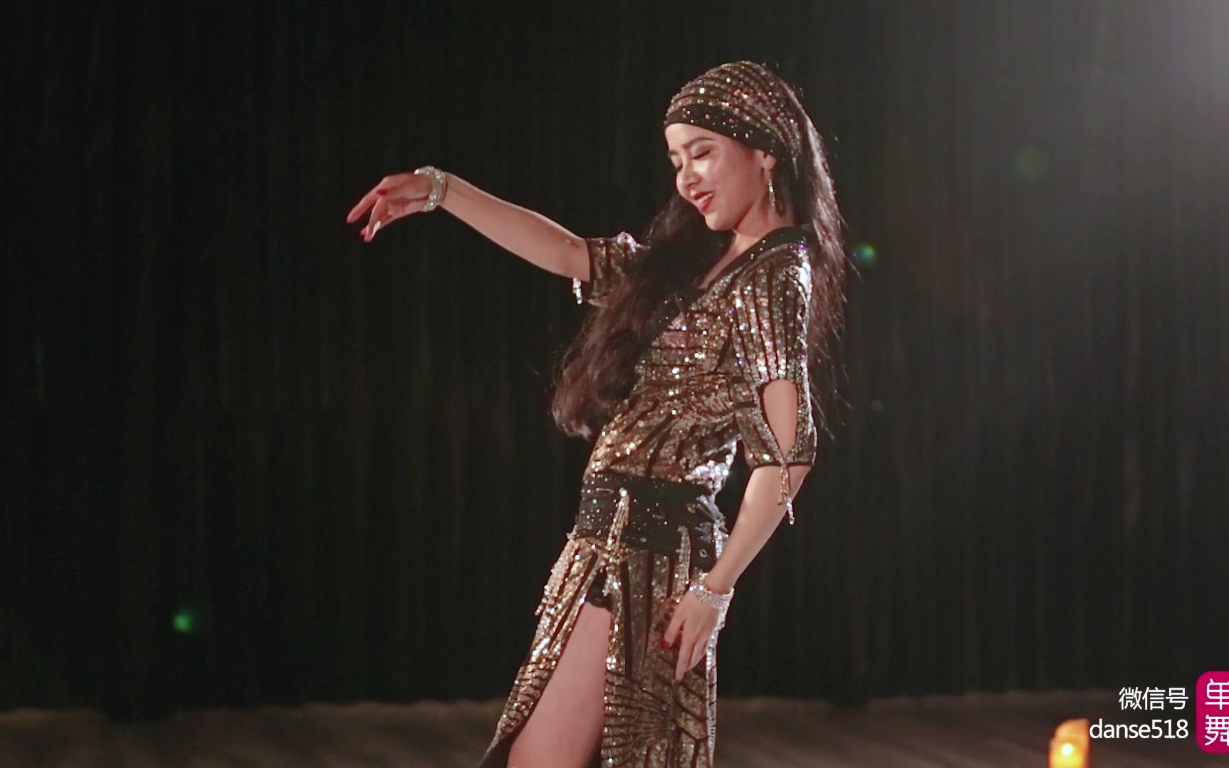 单色舞蹈肚皮舞个人展示shabbybaladi