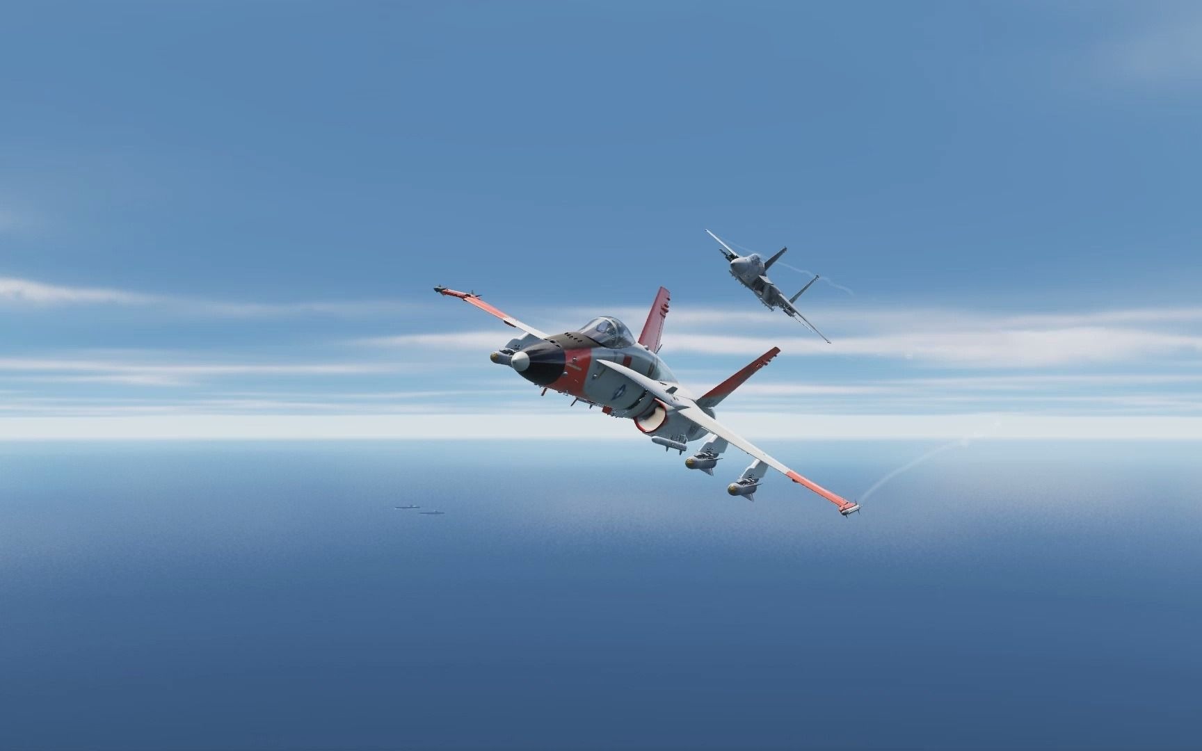 dcs f15 f18密集编队 2021-07-25