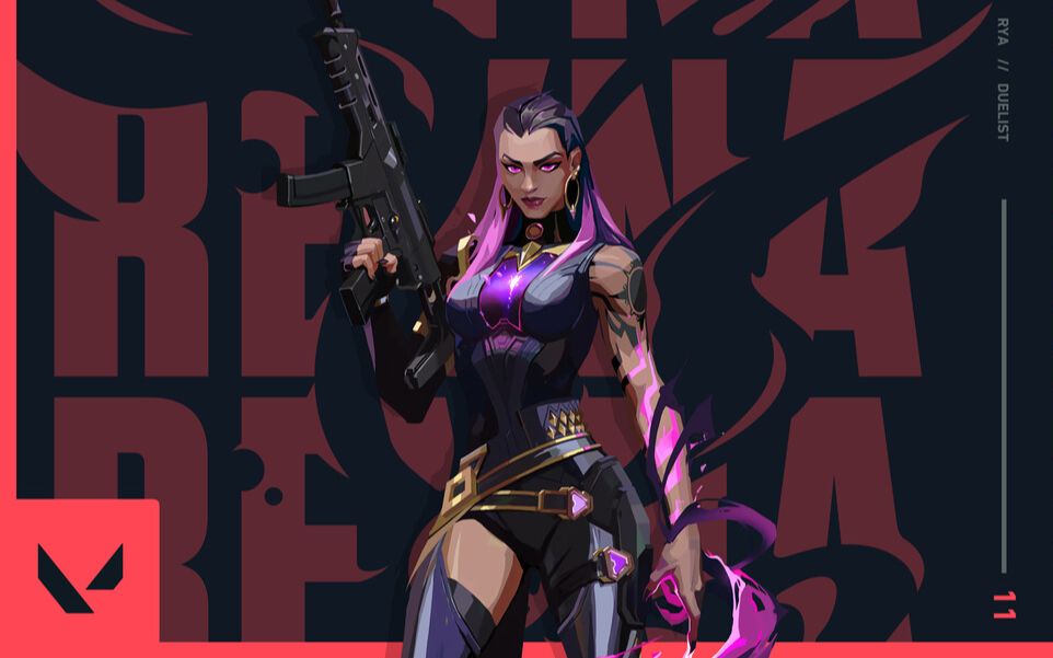 valorant蕾娜(reyna)的高熟练度集锦