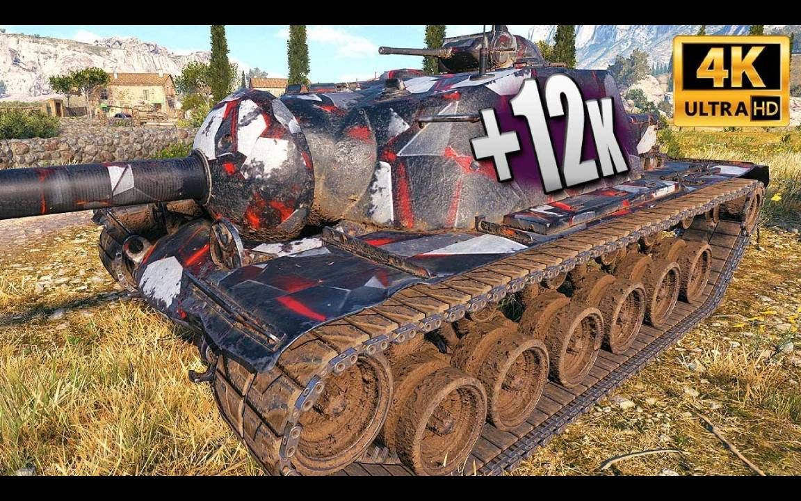 【4k】坦克世界 / t110e3:拒绝蹲逼