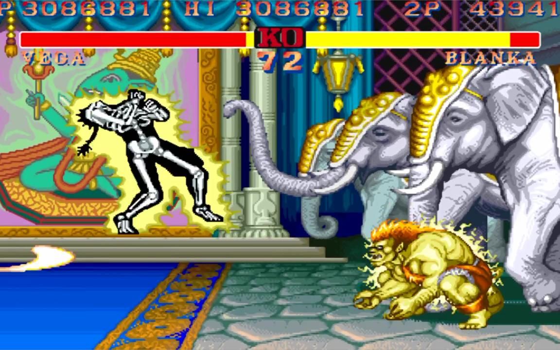 这是哪款街霸?狮王发电也就算了怎么还发飙?