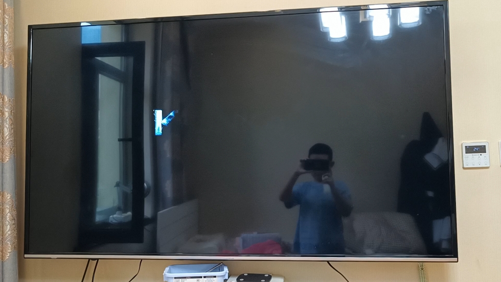 我家的康佳电视开关机