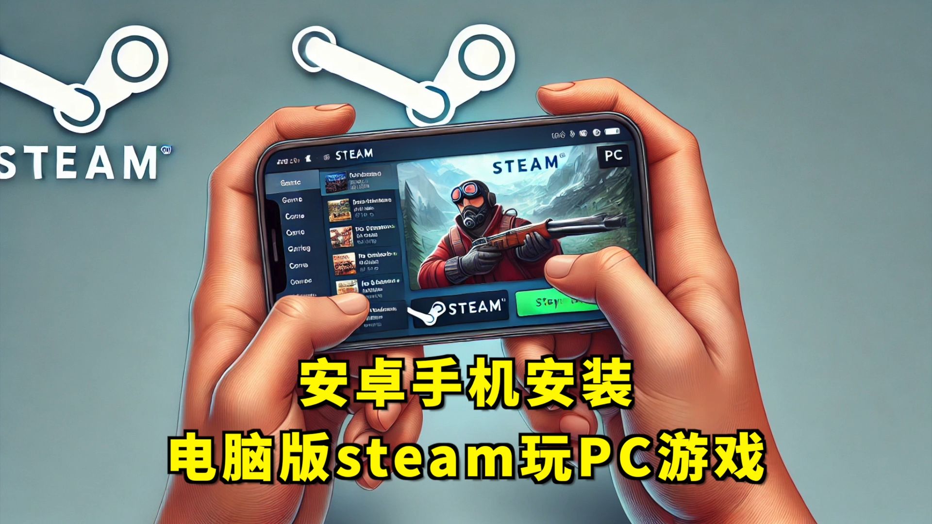 [图]安卓手机安装电脑版steam玩PC游戏 星露谷物语联机