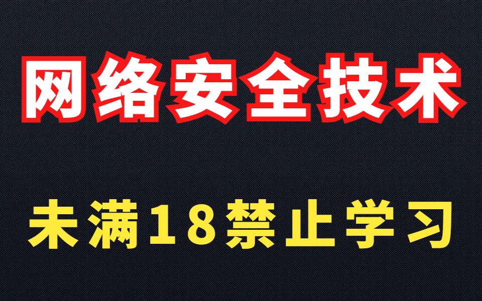 【网络安全】未成年严禁学习 爆破非法网站(萌新入坑到渗透实战教程)哔哩哔哩bilibili