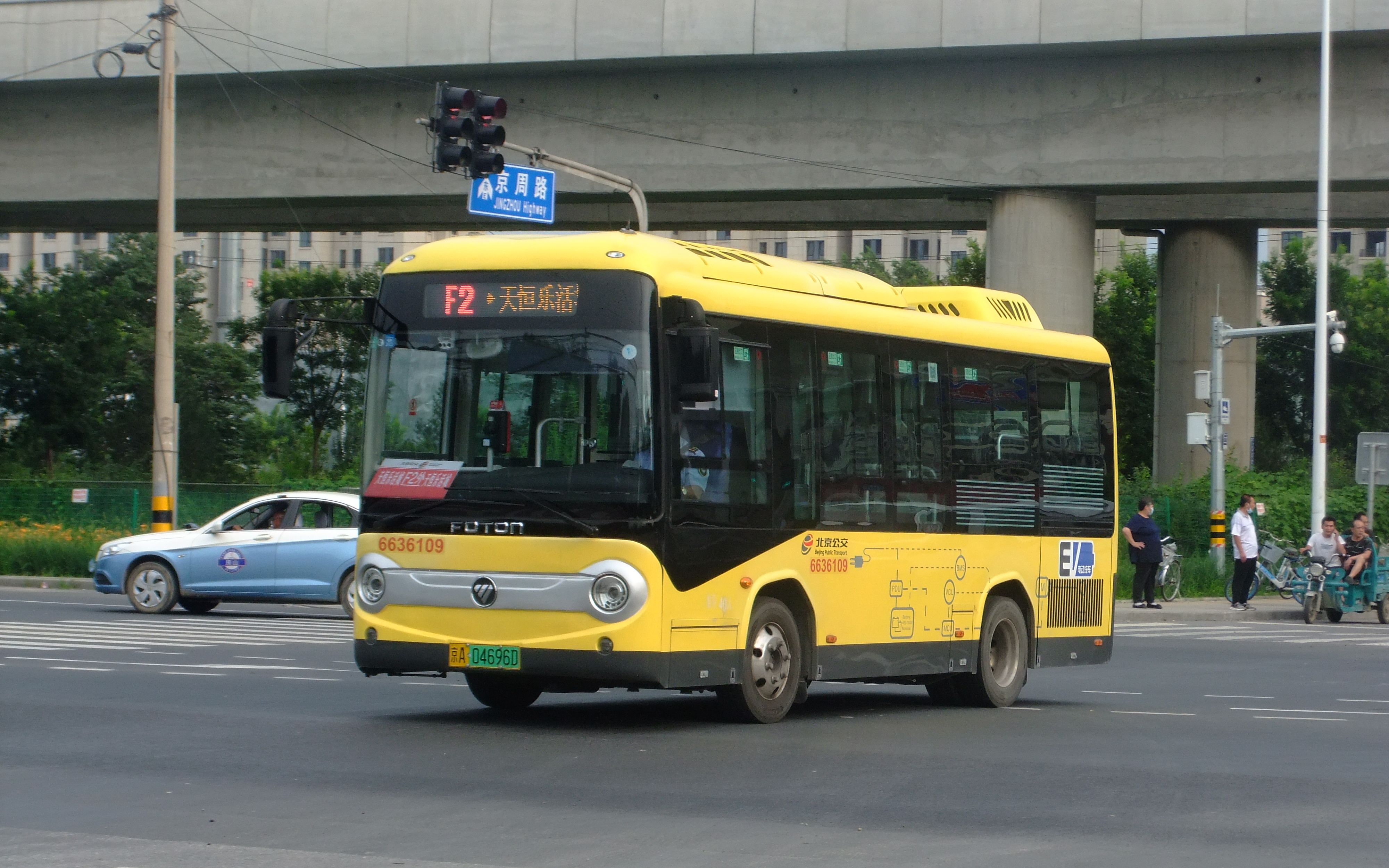 【乐活城通勤线】【povp31】北京公交f2路外环 天恒乐活城67天恒