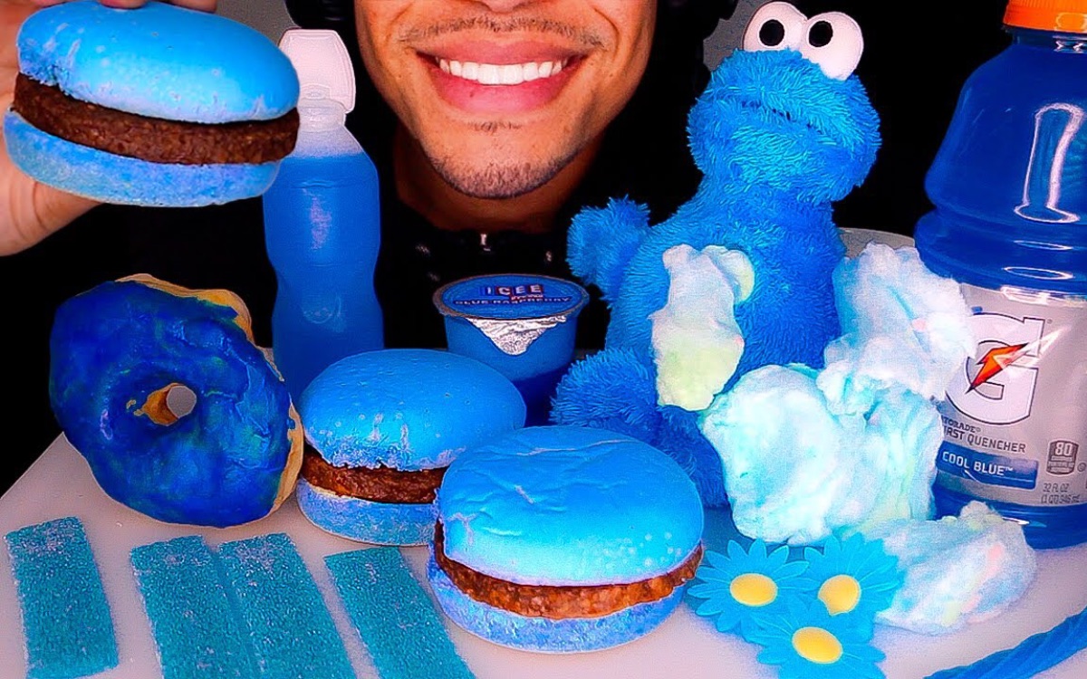 76 jerry 76 蓝色食物派对【1】(汉堡,可食用花形曲奇) & 食音