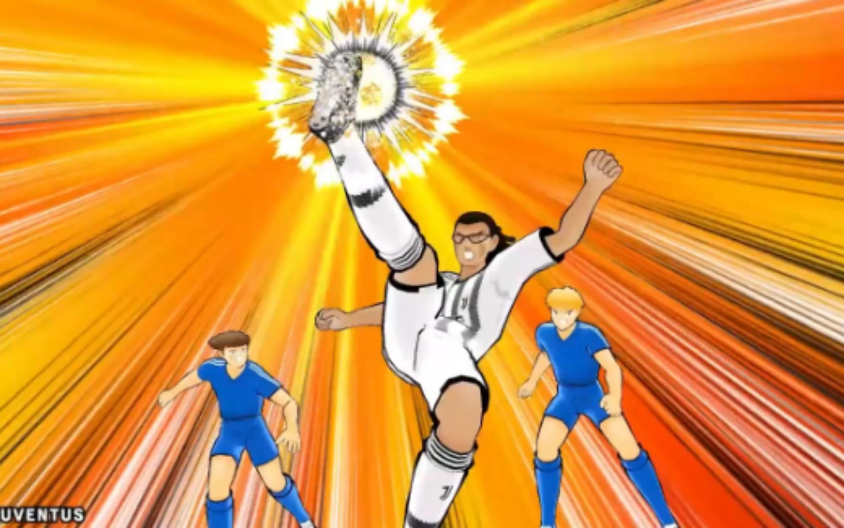 达比-470s传(跳跃背向传球)【官方技能演示】[足球小将 / 队长小翼]