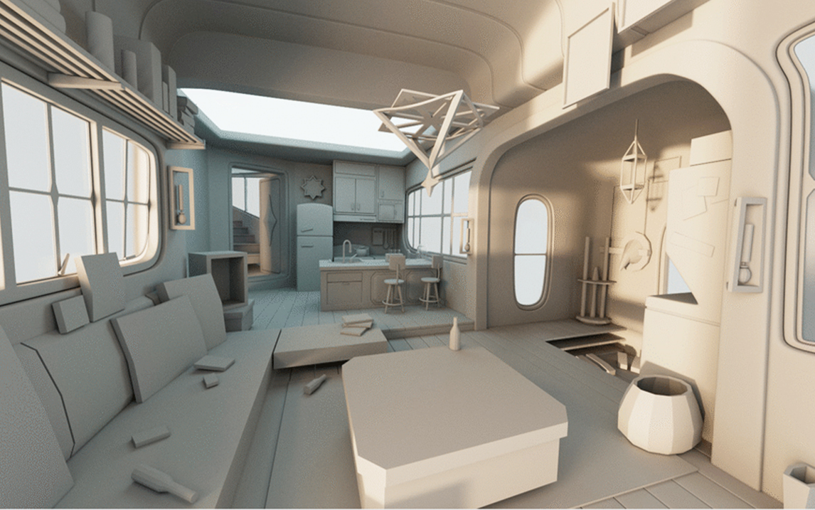 3dmax建模超详细讲解室内场景制作过程3dmax零基础场景建模练习