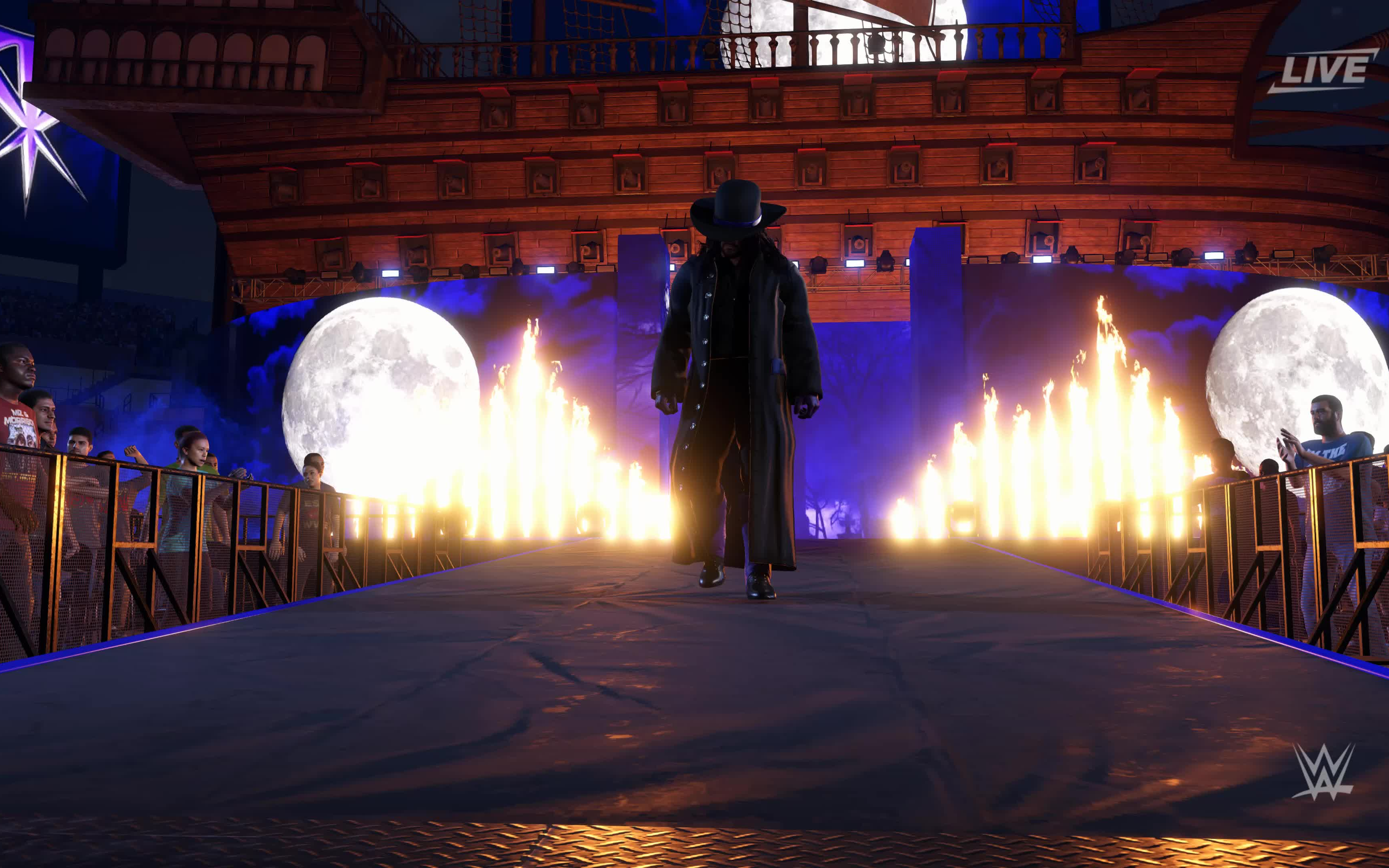 wwe2k22undertaker送葬者各时期出场合集