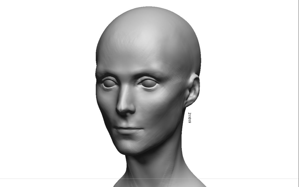 【zbrush】人头练习-211019接昨天