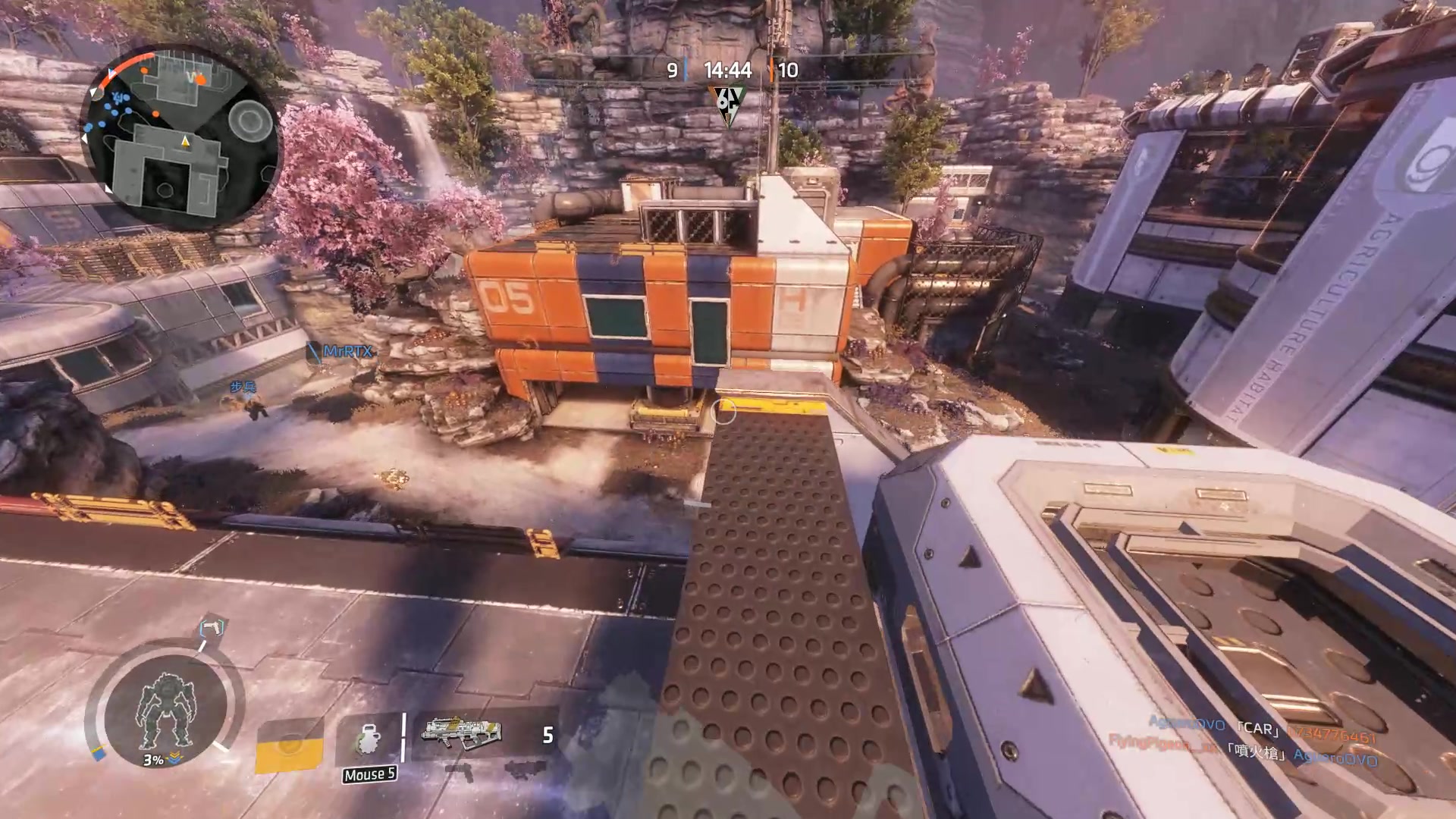 titanfall 2泰坦陨落2 隐身能源炮还拉上了智障手枪?(找打配合)