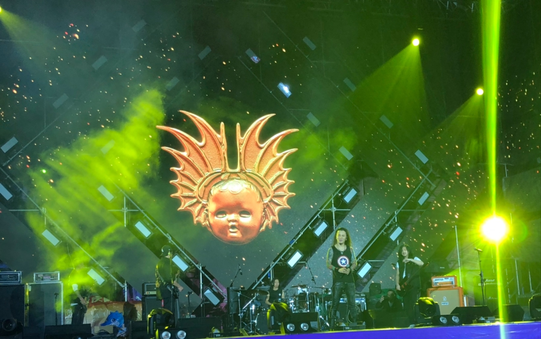 面孔乐队欢乐颂现场